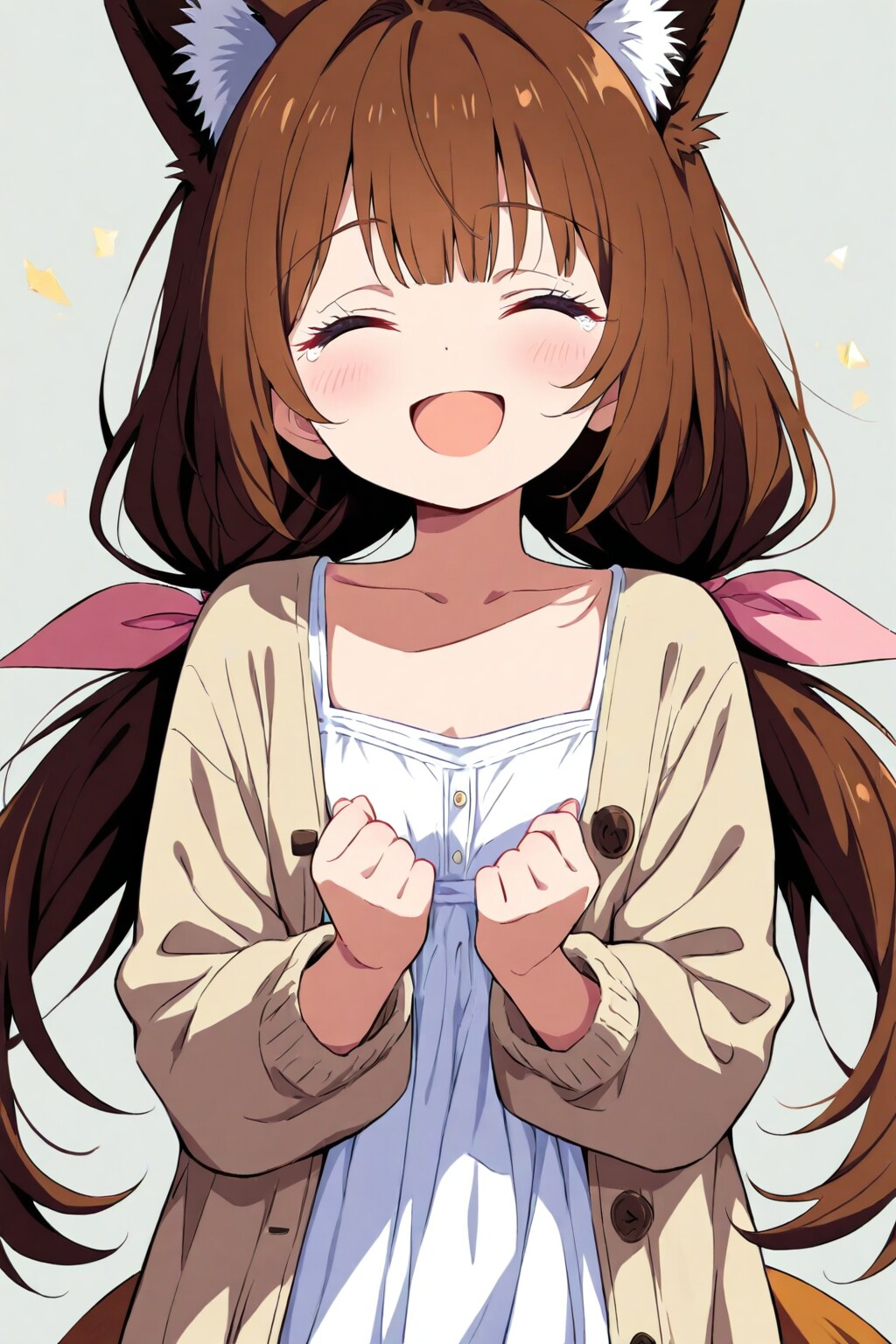 妖狐ちゃんポートレート６　やったぁ！ | の人気AIイラスト・グラビア