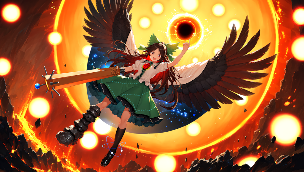 V5　東方　霊烏路空　弾幕