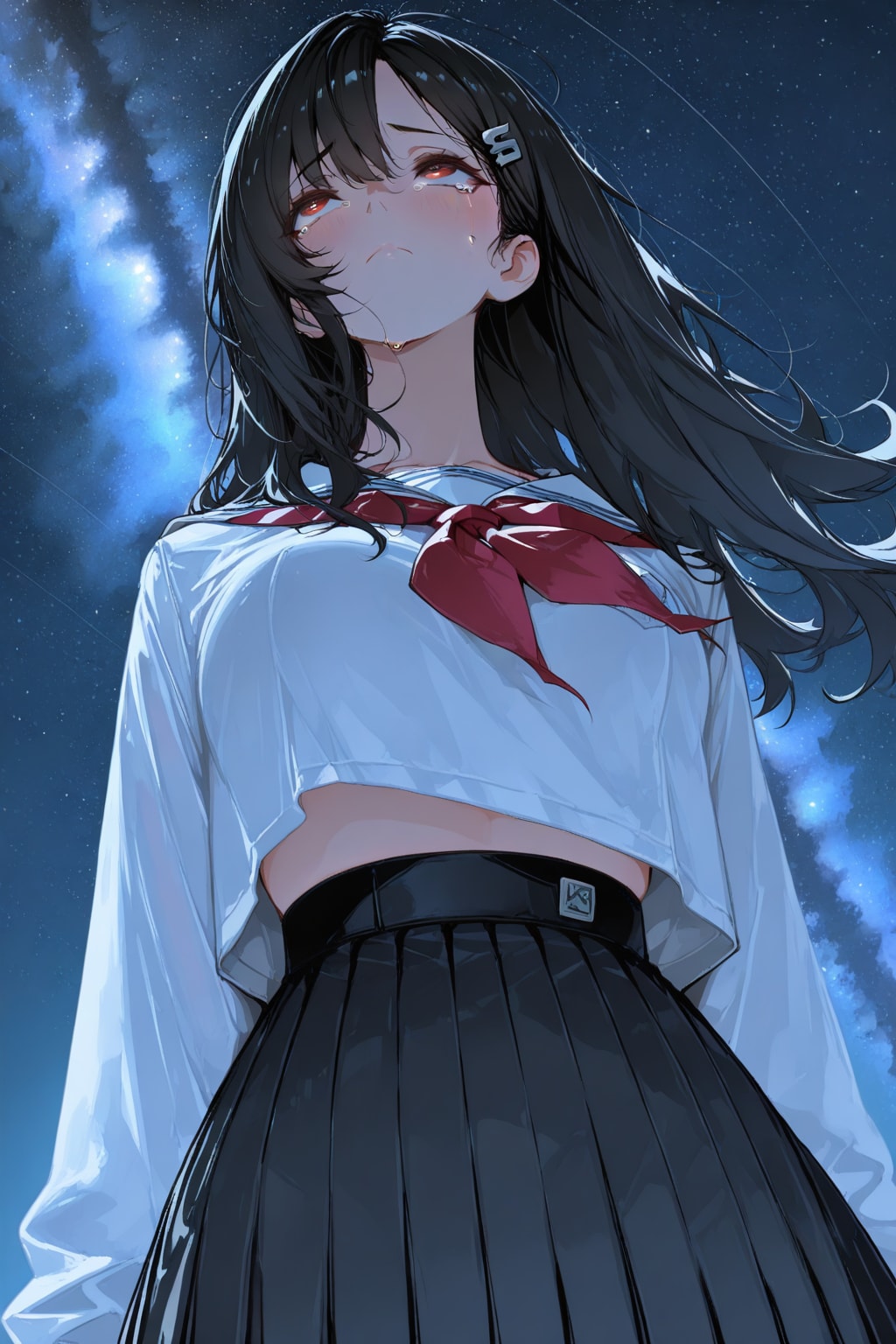 リゾート地の星空