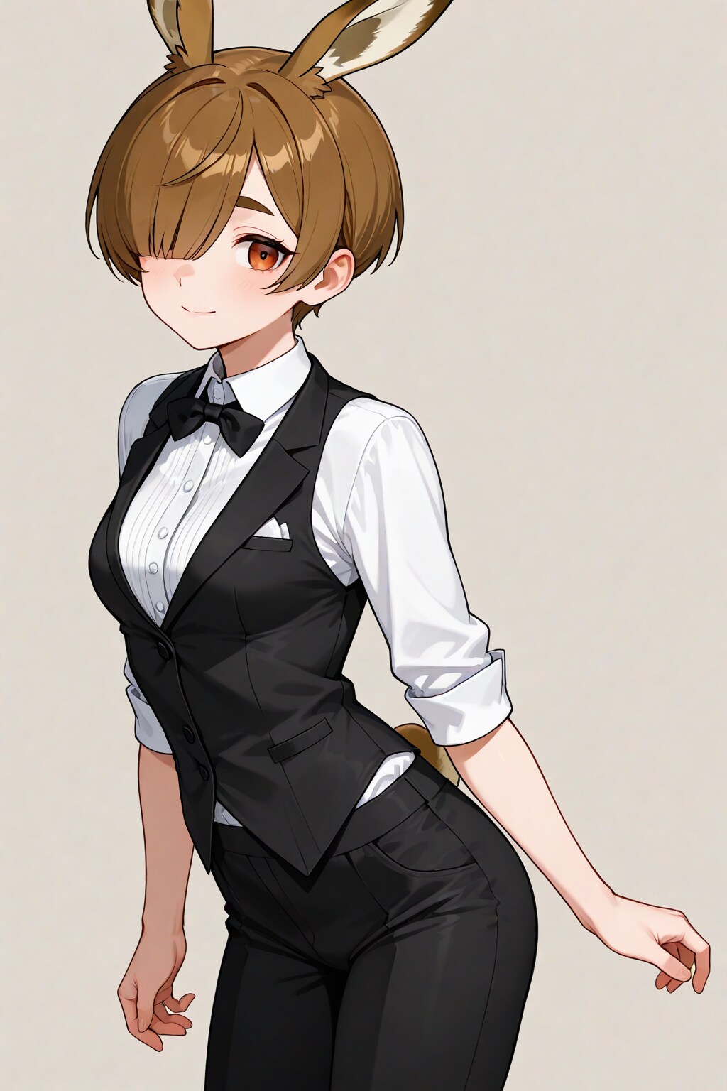 ボーイッシュケモミミガール