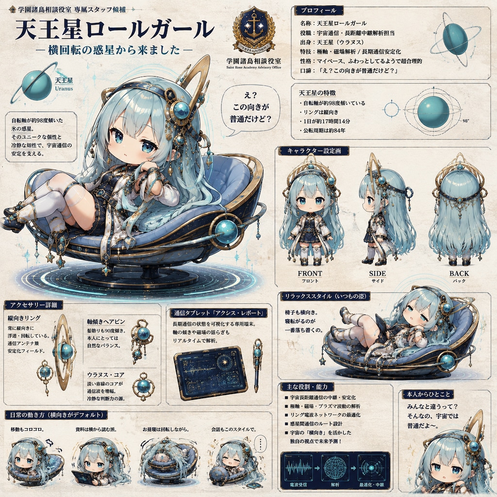 相談役専属快眠管制士 天王星ロールガール