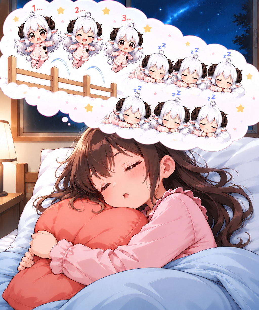 羊を数えると…💤