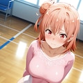 おしっこお漏らしチャレンジ【結ヶ〇結衣】(レオタード) 2枚目