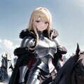馬に乗るブロンドの女騎士さん（未公開詰め合わせ） 4枚目