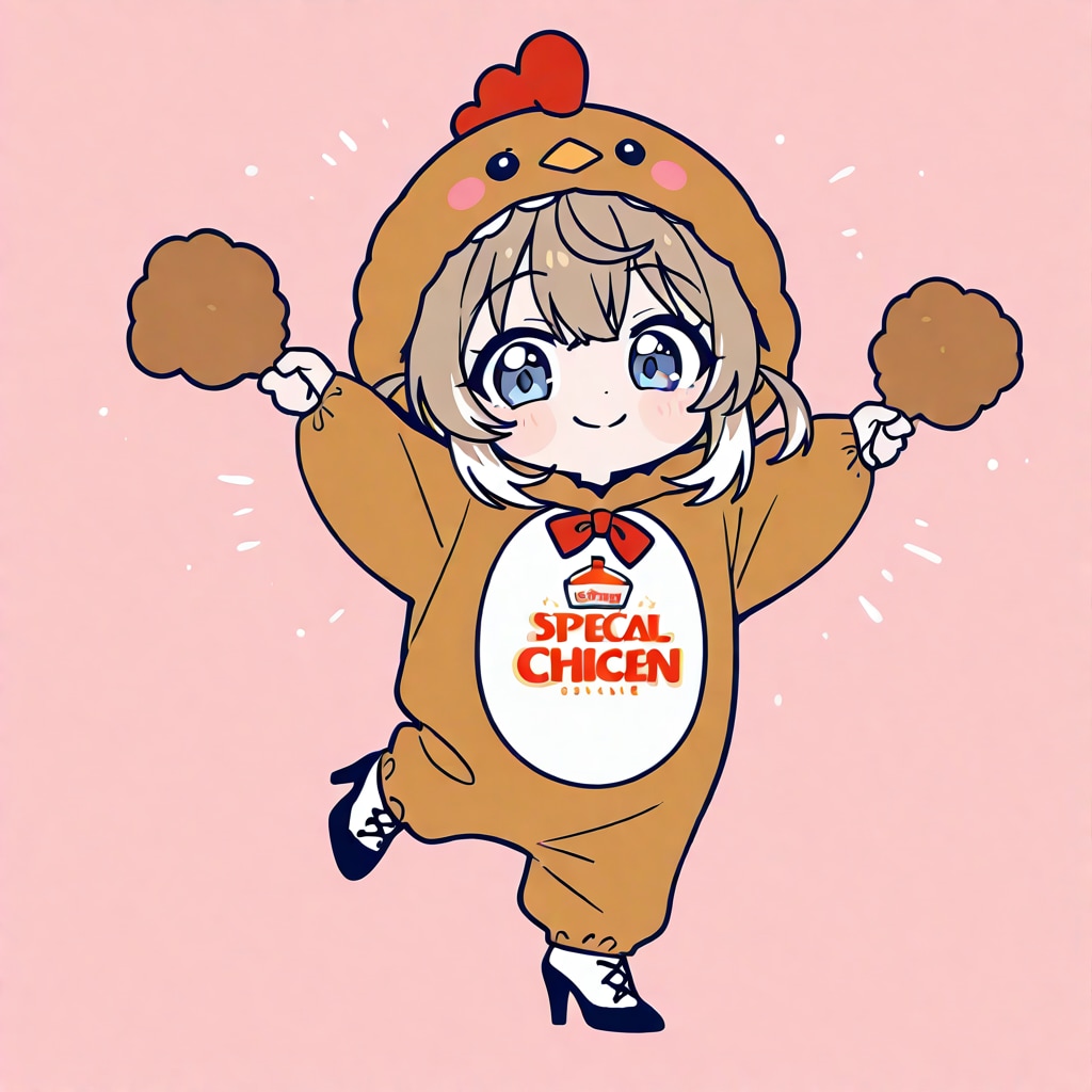 フライドチキンガール