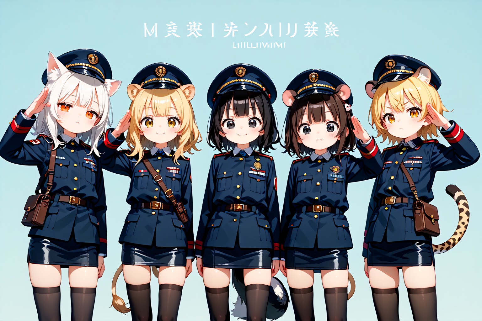 せいれつ！きをーつけぃ！