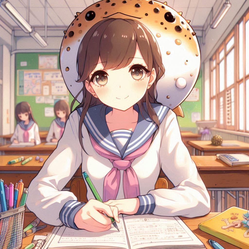 [Dalleさんで]○ートボールを作る女の子[ニュートボール]