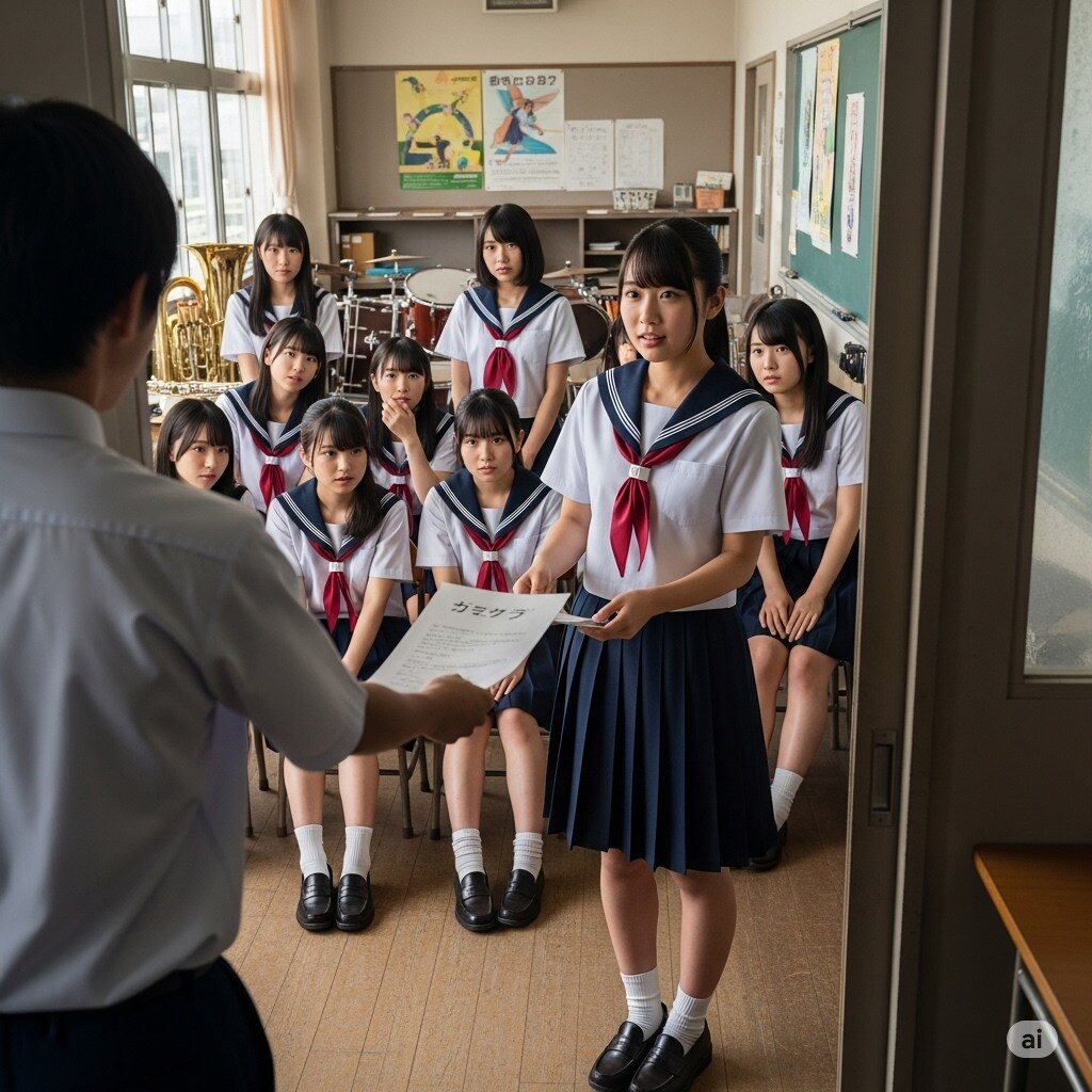 待望の男子部員