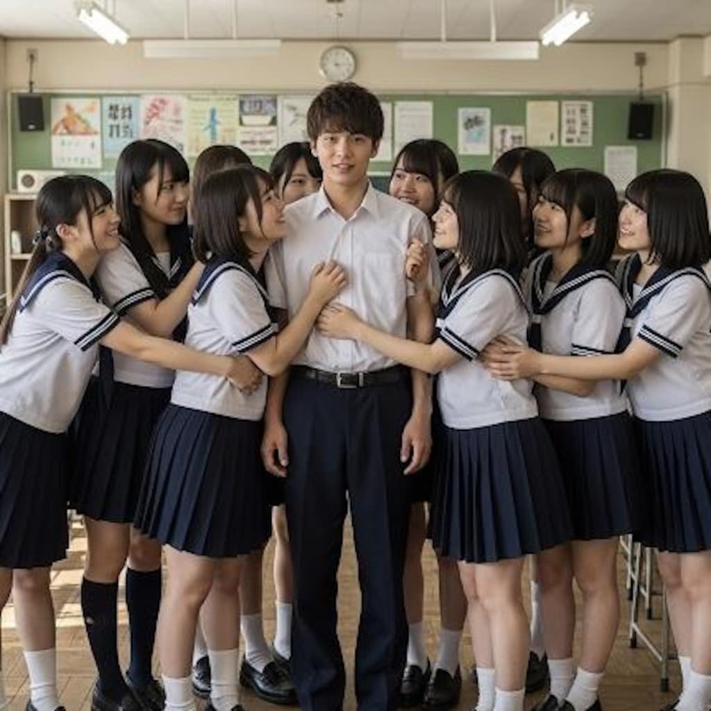 待望の男子部員