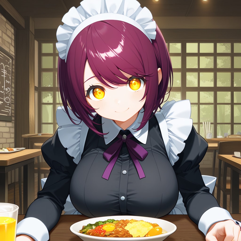 こんにちは（挨拶メイドの芽衣ちゃん）