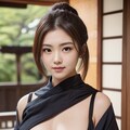 和装美人（某山奥にあるらしい映画村） 5枚目