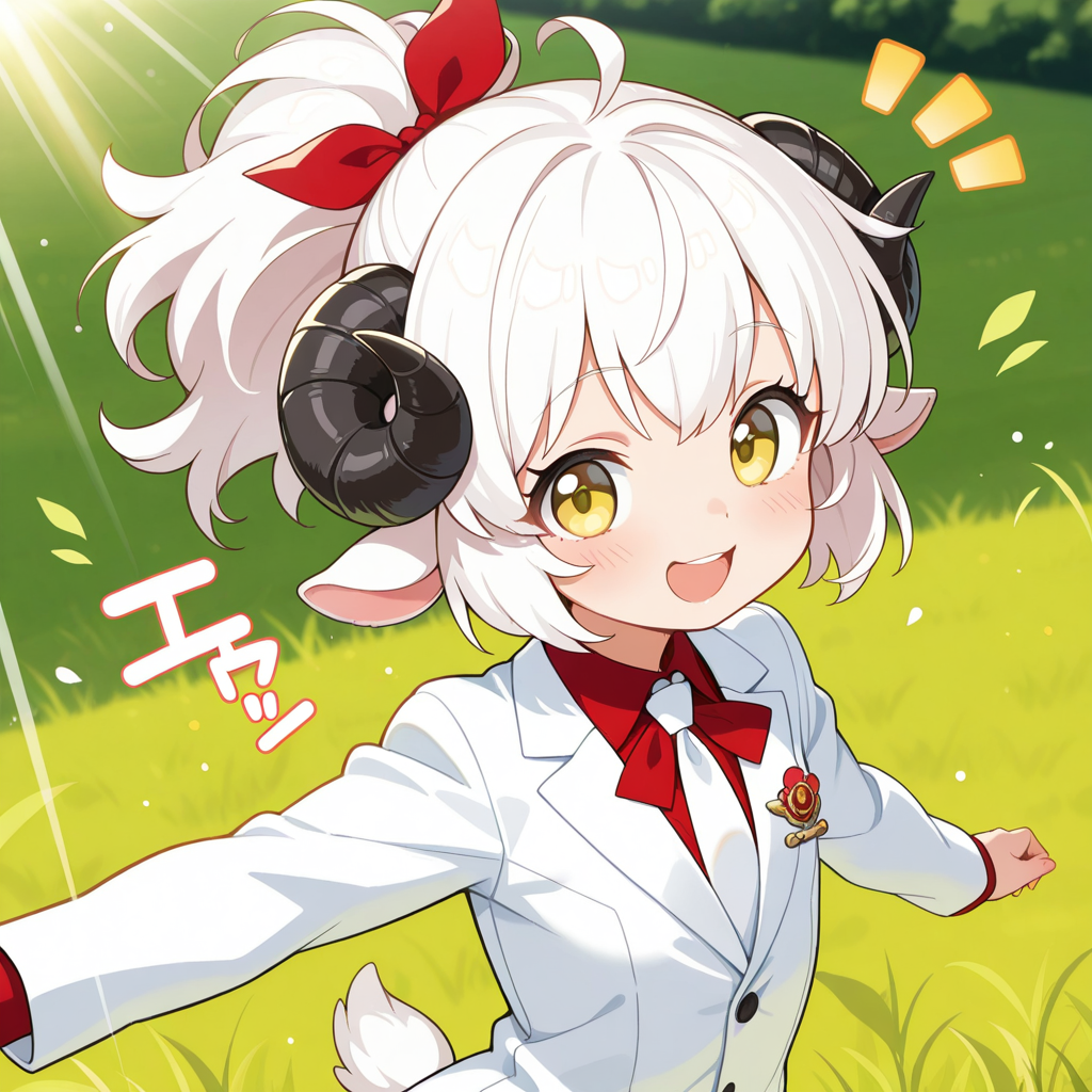 メイちゃんのポニテスーツ♡