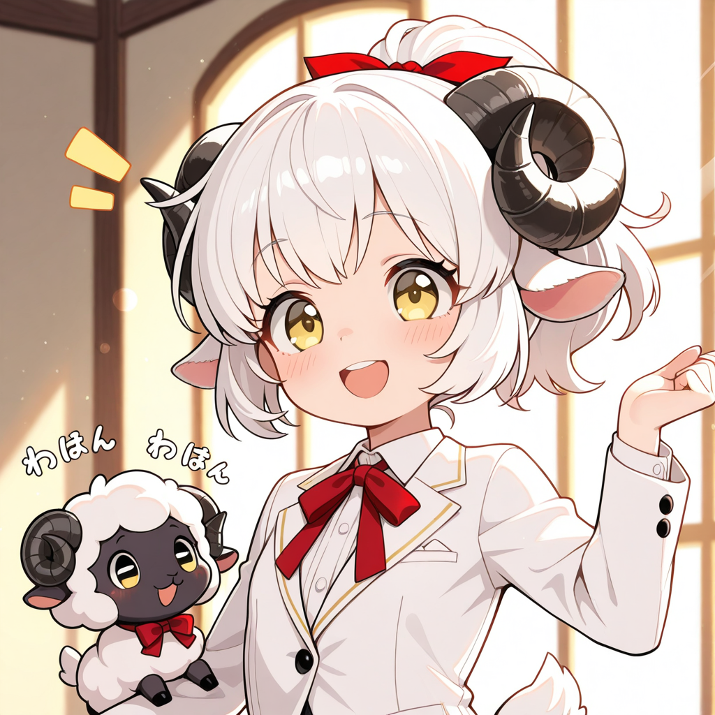 メイちゃんのポニテスーツ♡