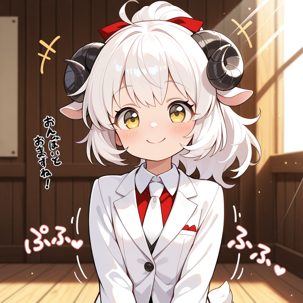 メイちゃんのポニテスーツ♡