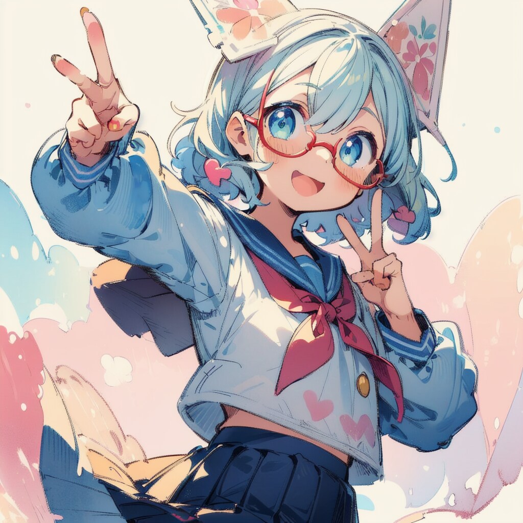 いぇーい＞＜