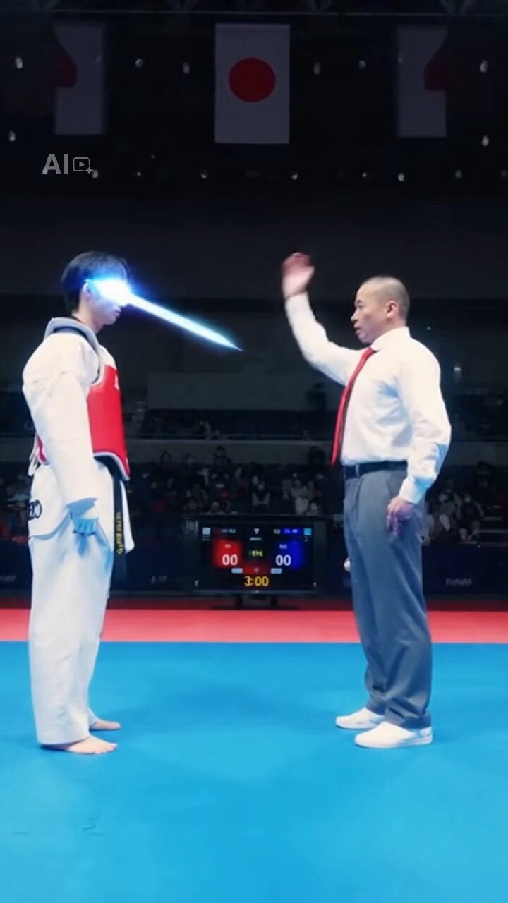 【8秒動画】これがテコンドーだ