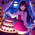 クリスマスケーキと、黒髪ロング少女★その2(11枚) 3枚目