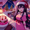 クリスマスケーキと、黒髪ロング少女★その2(11枚) 5枚目