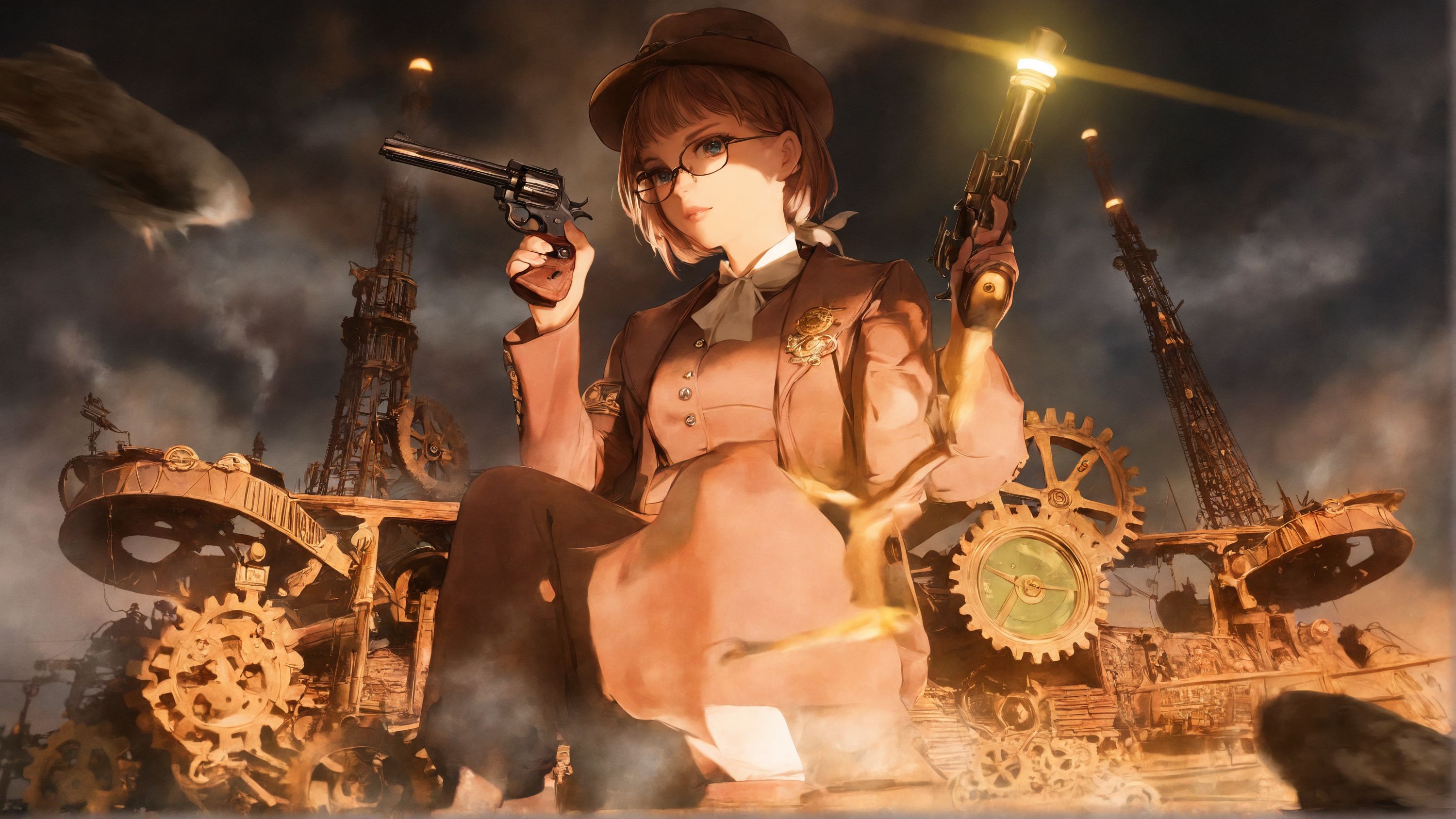 鋼鉄の歯車と火薬の旋律 | の人気AIイラスト・グラビア