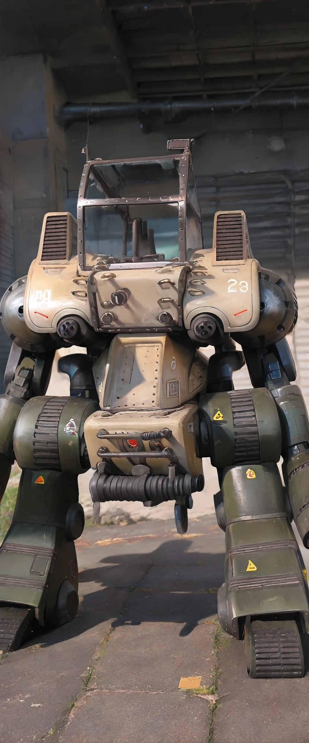 うォーカーマシんと言う物が昔に､ありまして、昔です・・・