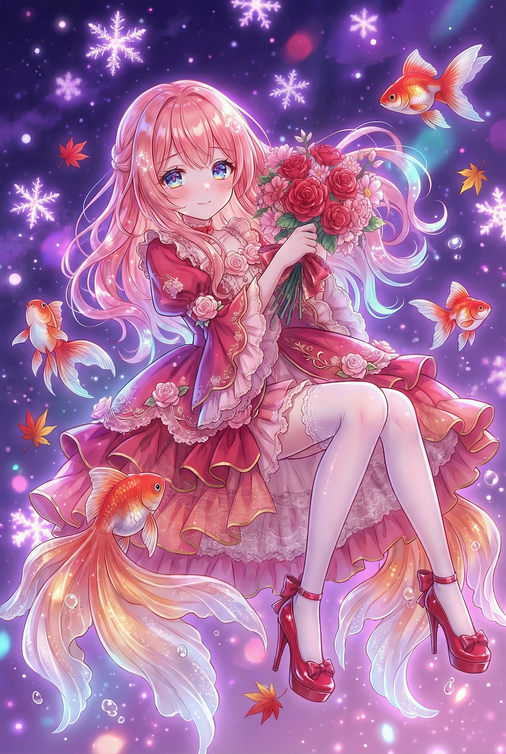 緋花雪鯉の夢幻姫