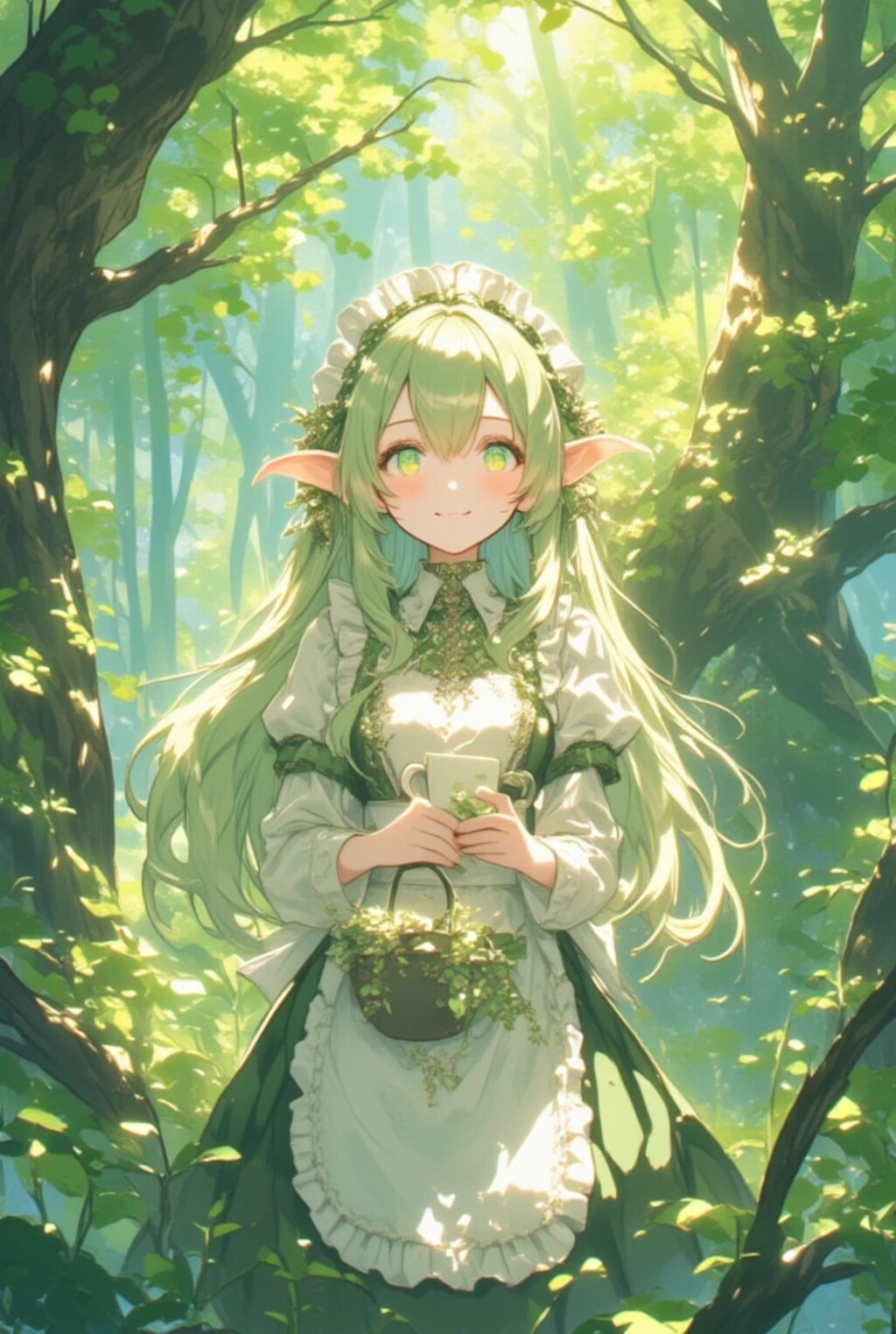 森のメイドさん