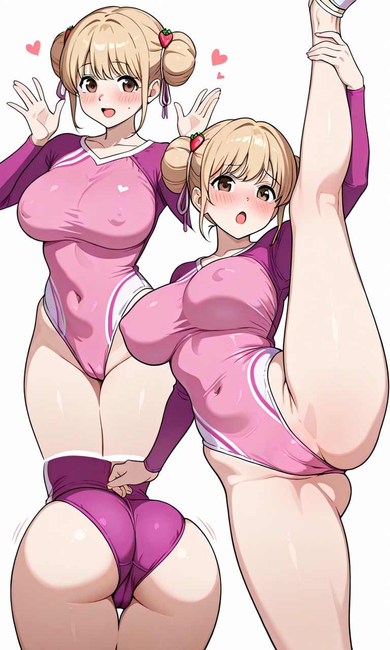 万里奈ちゃんの新体操