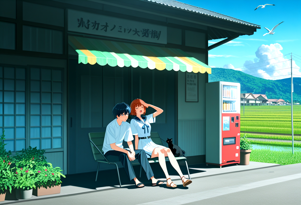 田舎の一コマ