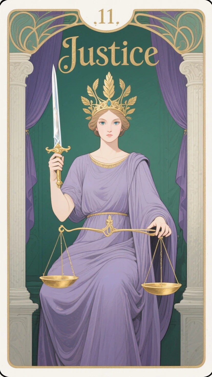 企画：タロットカード（１１正義）動画あるよ | の人気AIイラスト・グラビア
