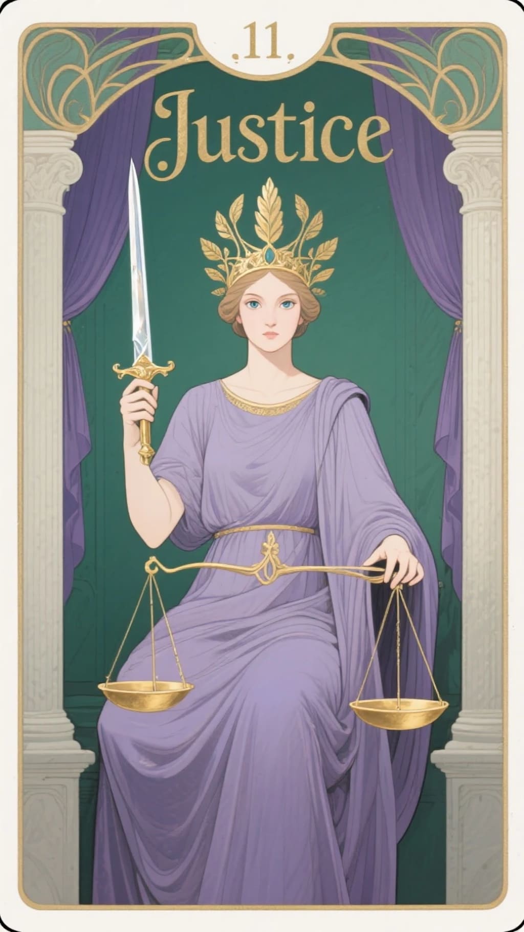 企画：タロットカード（１１正義）動画あるよ