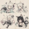 キャラクターデザイン（分割表示） 3枚目