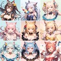 キャラクターデザイン（分割表示） 6枚目