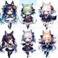 キャラクターデザイン（分割表示） 2枚目