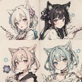 キャラクターデザイン（分割表示） 4枚目