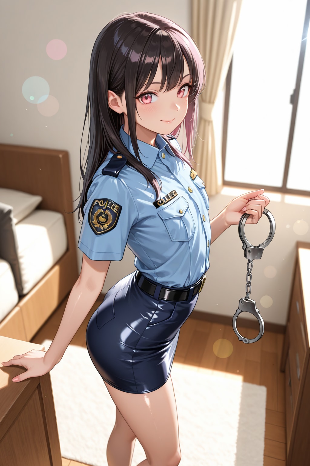 「タイホしちゃうぞっ♡」
