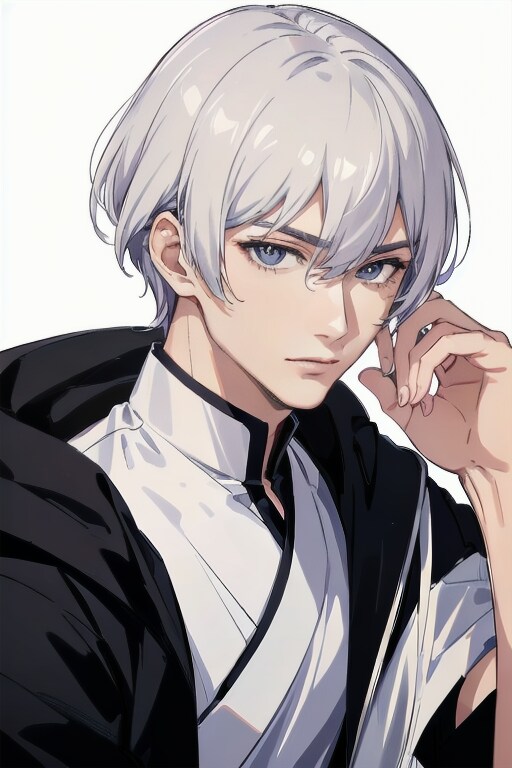男でも白髪は正義