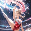 新体操女子1 4枚目
