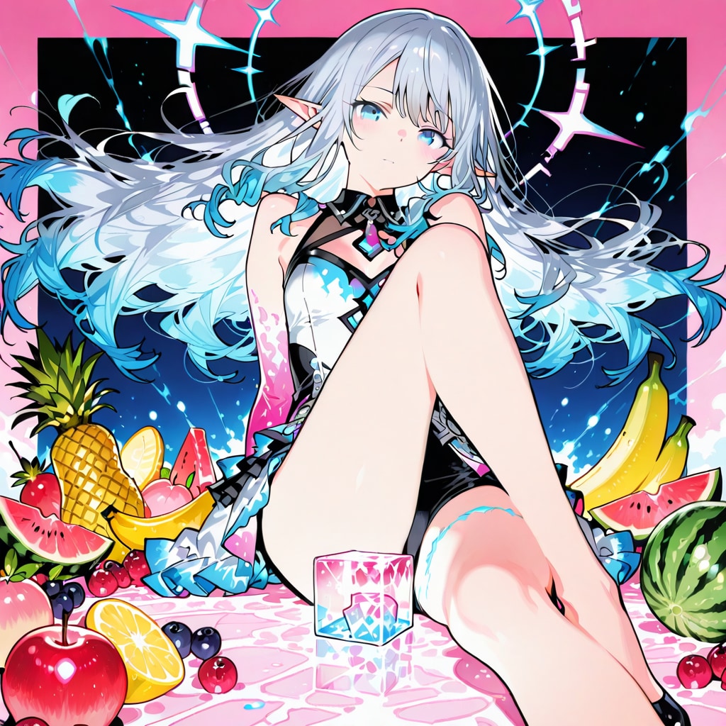 エルフの女の子