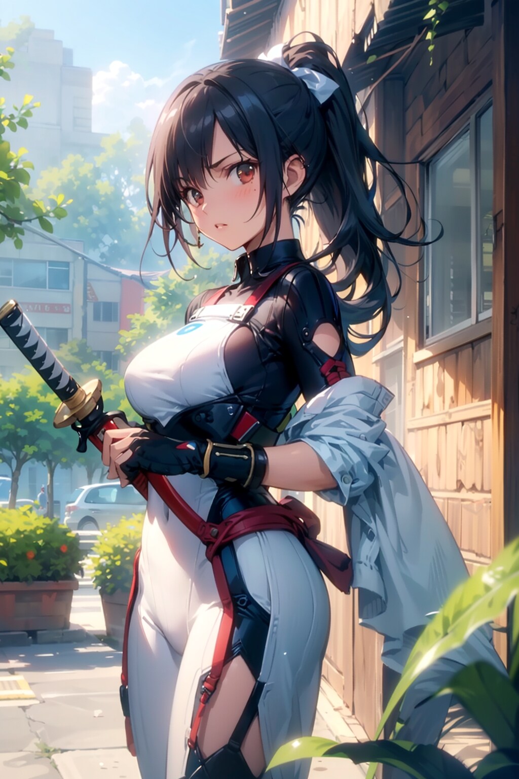 ファンタジー世界の剣道女子