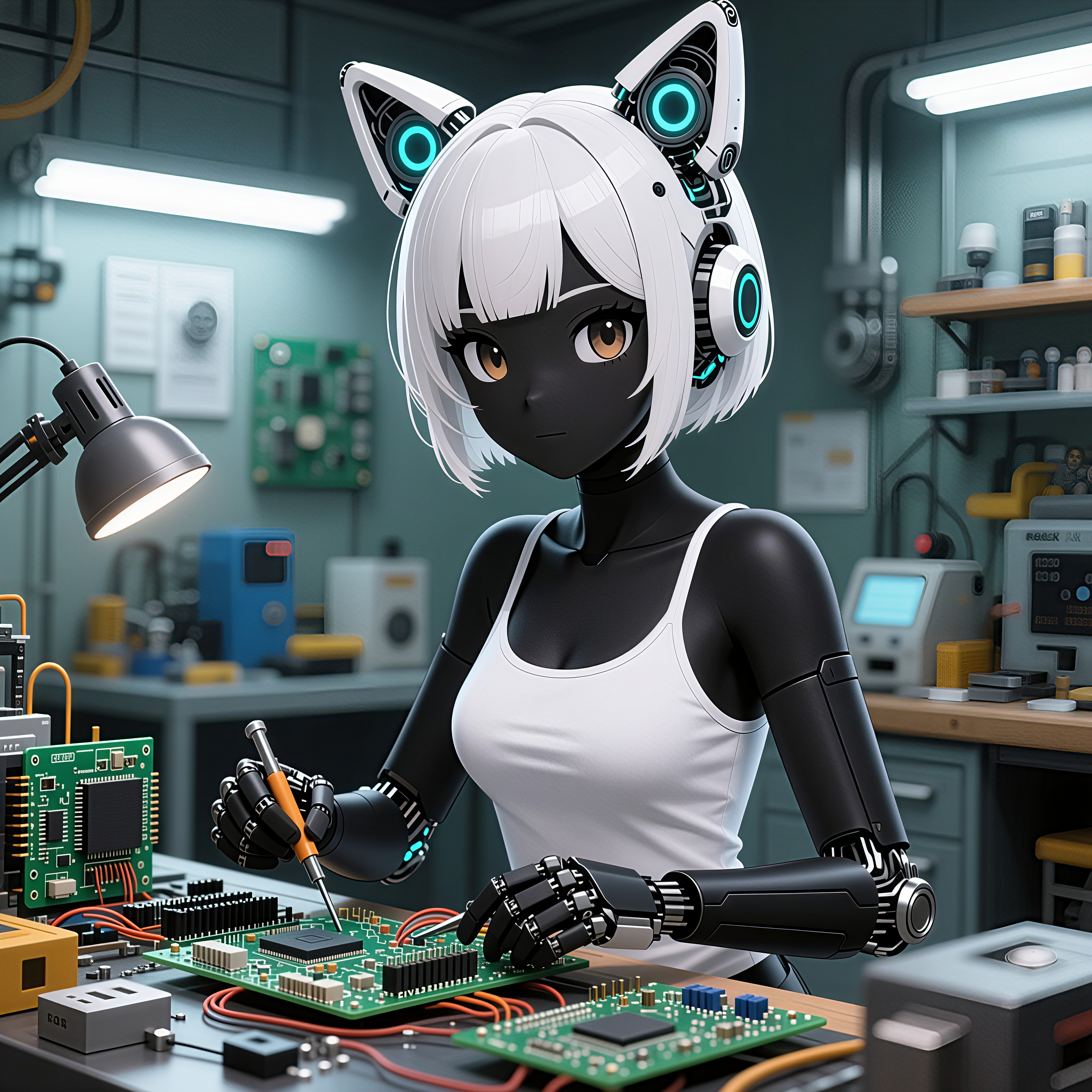 メカ娘4388号 | の人気AIイラスト・グラビア