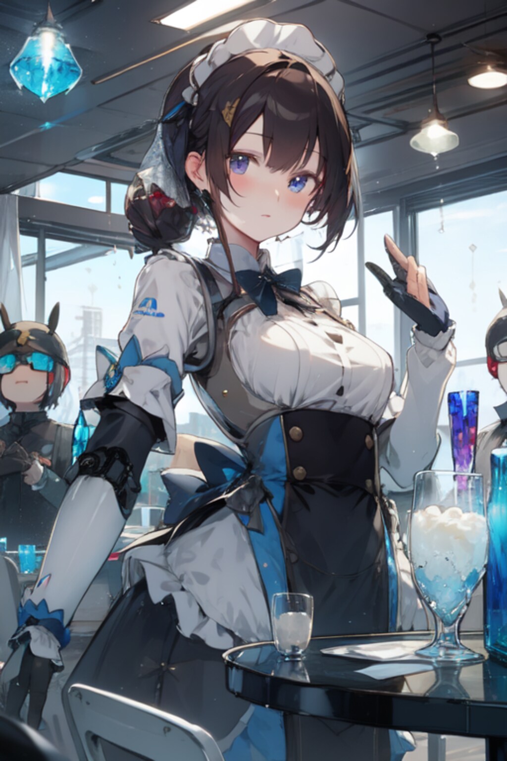 ウエイトレスさん（ロボ）