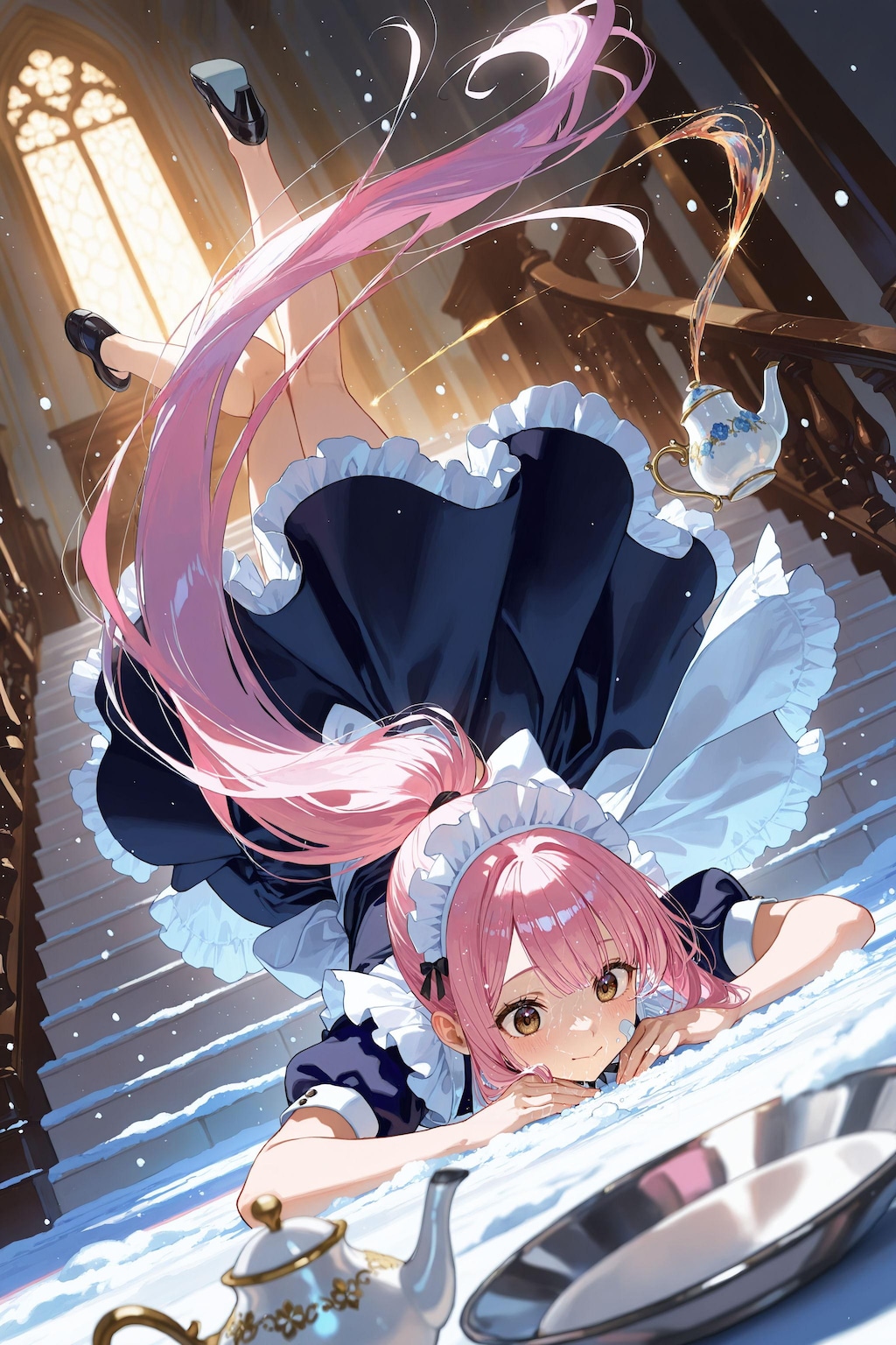 異世界のドジっ子メイドちゃん