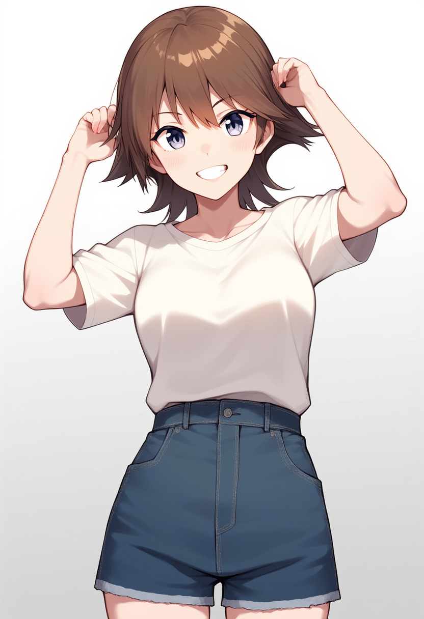 比叡さん　カジュアル | の人気AIイラスト・グラビア