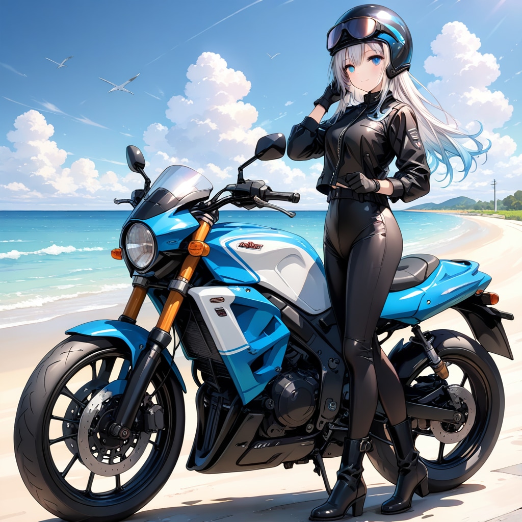 8月19日はバイクの日と聞いて | の人気AIイラスト・グラビア
