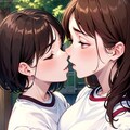 体育の時間にこっそり抜け出す百合少女 3枚目