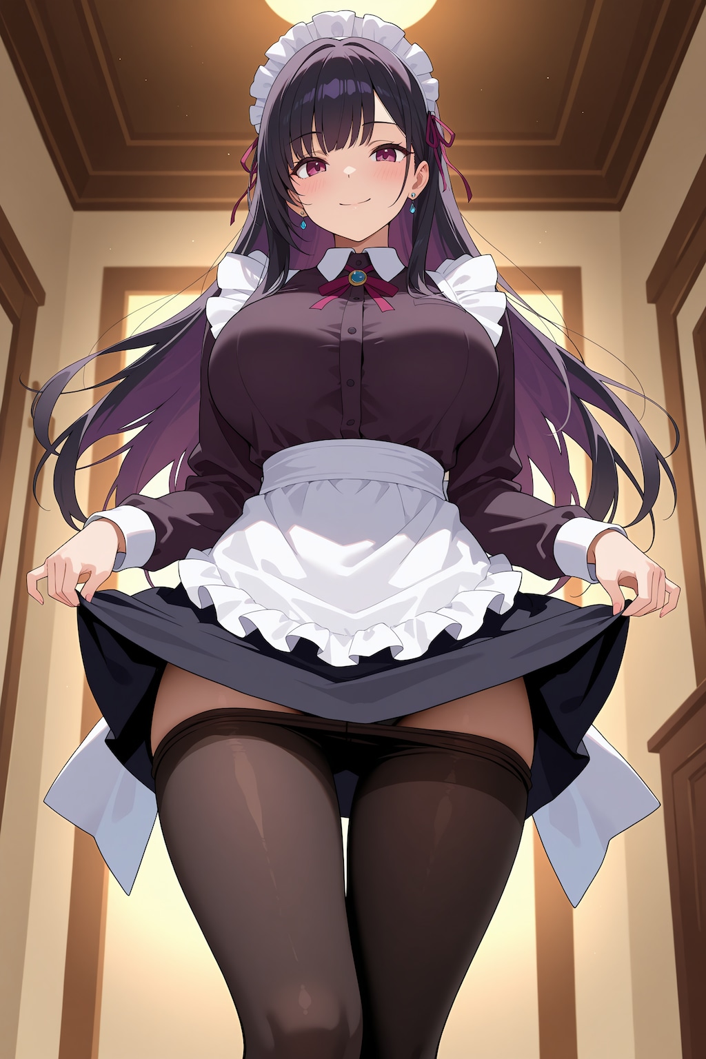 涼音さんも後付け絶対領域