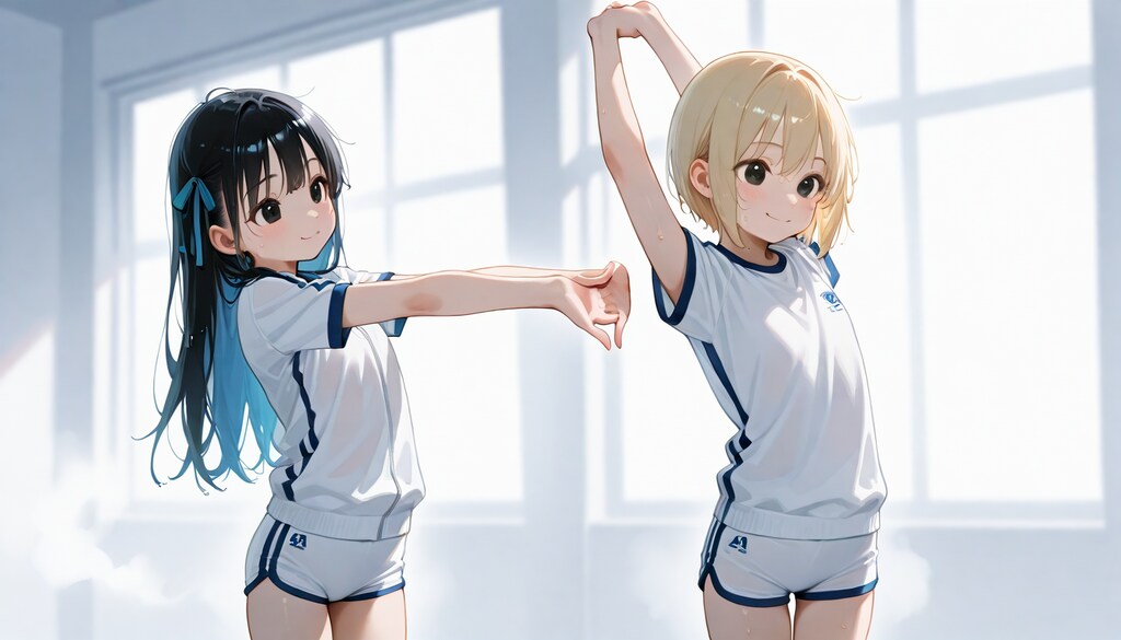 柔軟は基本ですよね