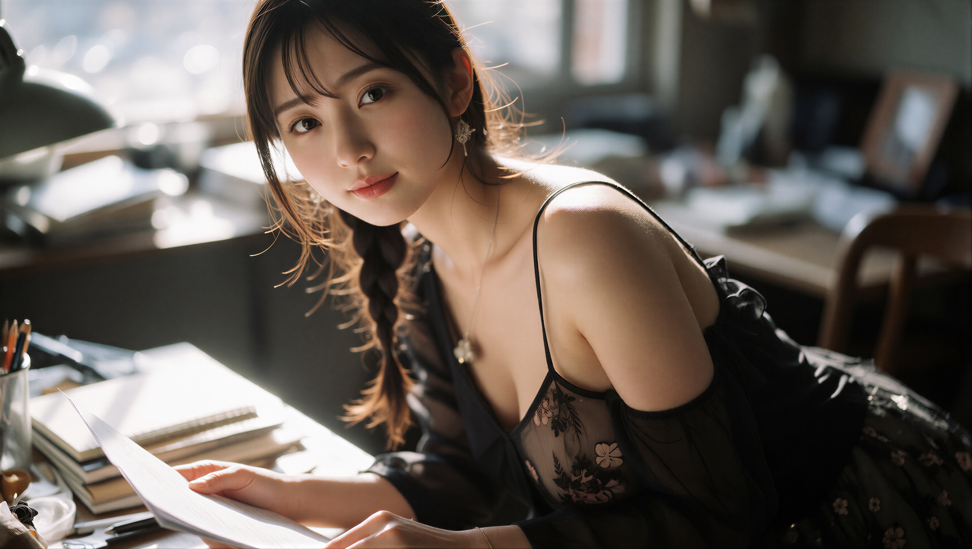 夏のオフィス 7