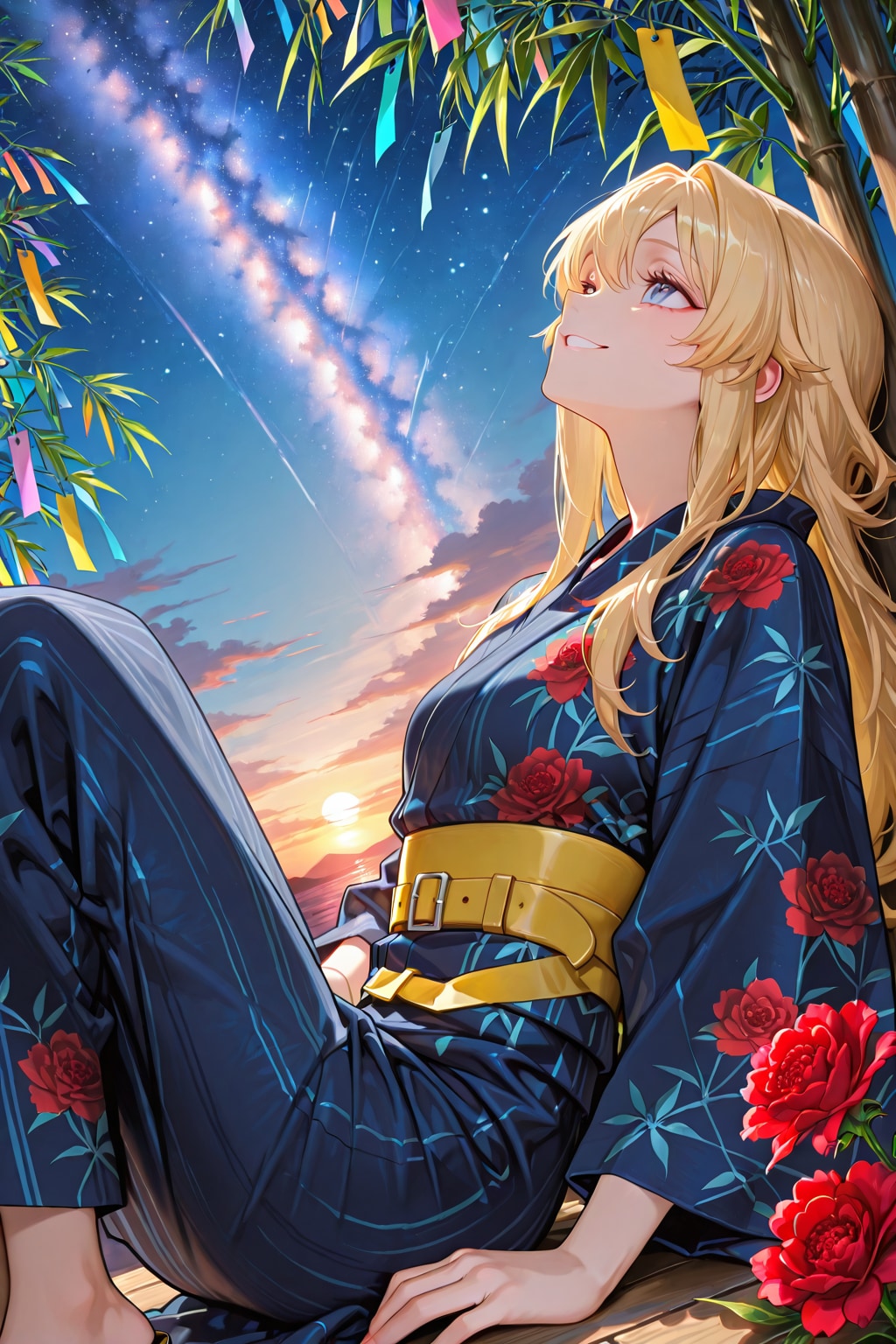 七夕の夜に　《6冠》