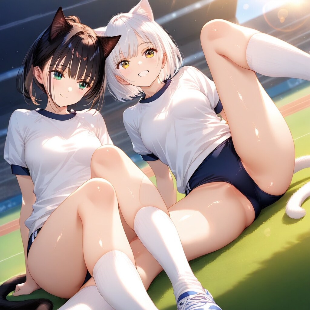 シロちゃん、足開きすぎだよぉ💦